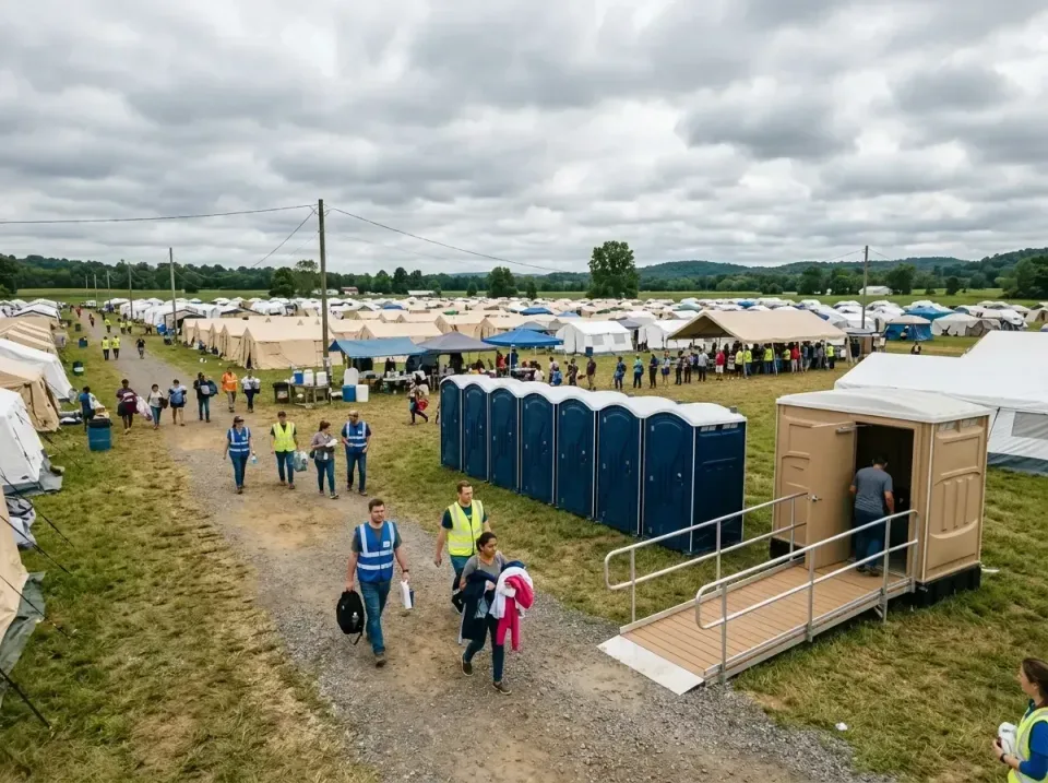 disaster-relief-camp-restrooms-010 — frequently asked questions, Dumpster & Portable Bathrooms Rental in Rio Linda, CA